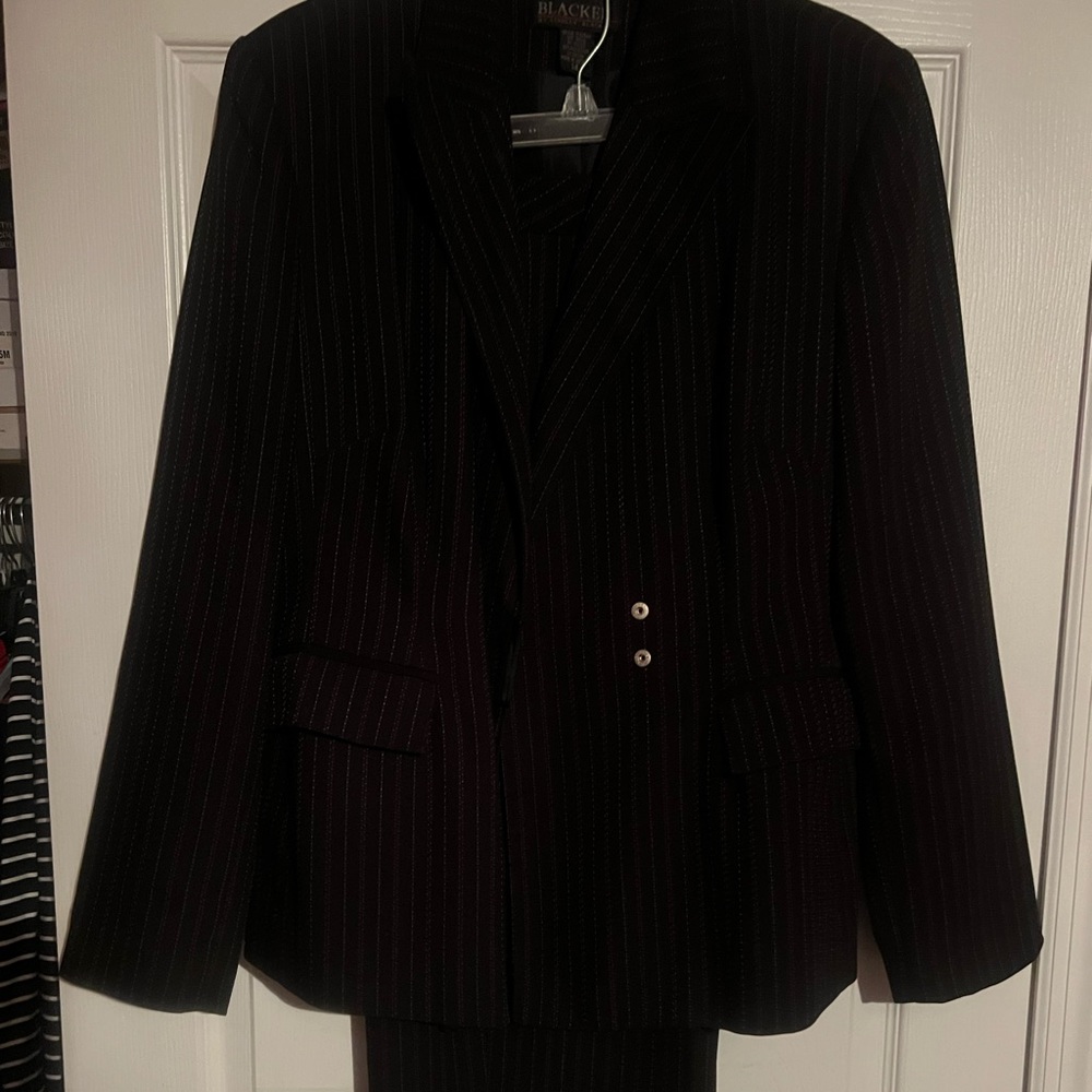 Pinstripe Suit
